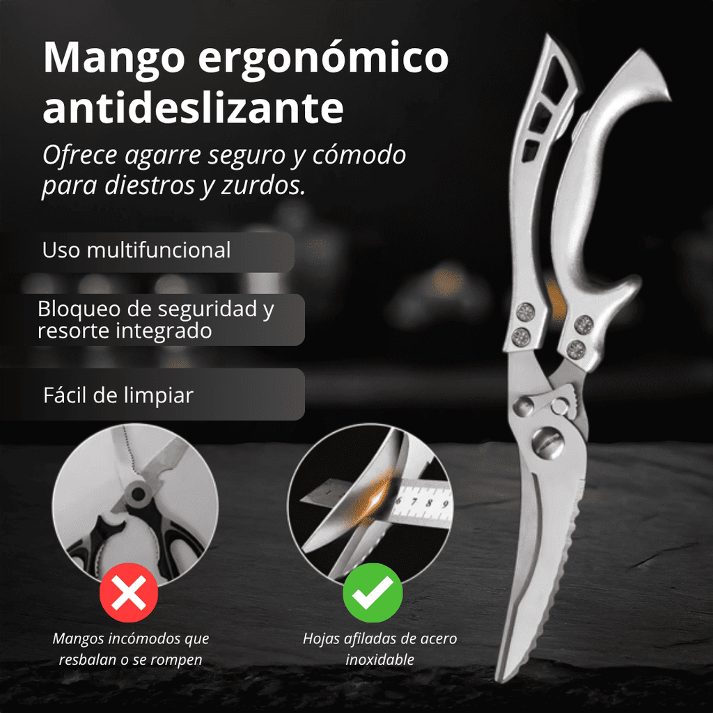 SteelForce™ Tijeras Acero Inoxidable