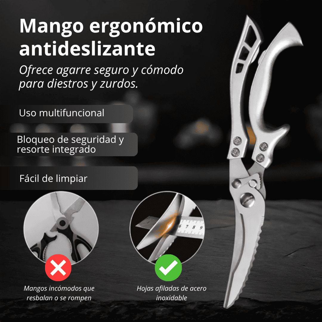 SteelForce™ Tijeras Acero Inoxidable