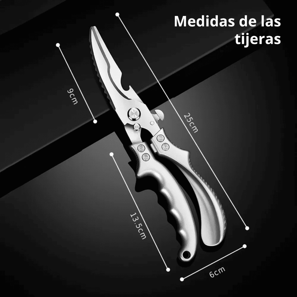 SteelForce™ Tijeras Acero Inoxidable