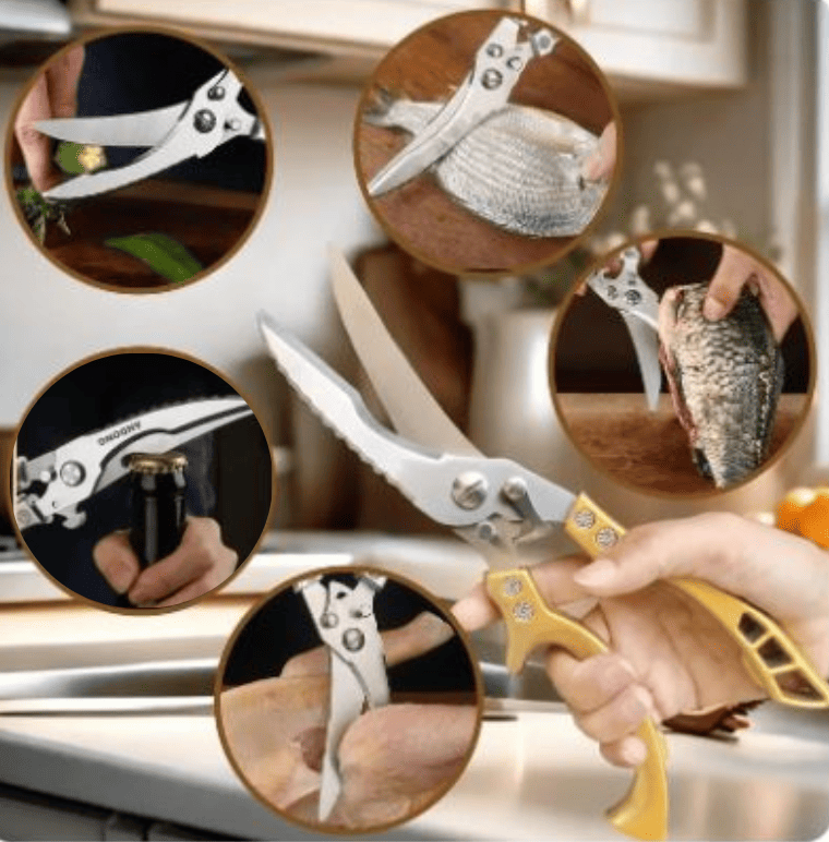 SteelForce™ Tijeras Acero Inoxidable